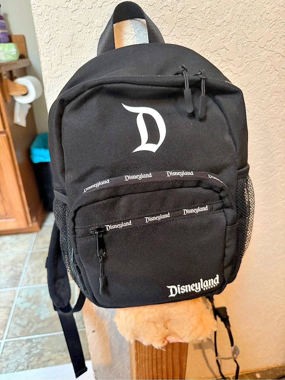 Disneyland Mickey Mouse backpack Mickey Backpack in Black NWT